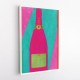 Pink Champagne Wall Art