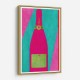 Pink Champagne Wall Art