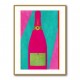 Pink Champagne Wall Art