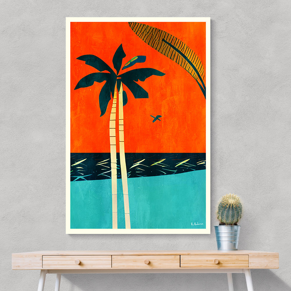 Barbados Sunset Wall Art