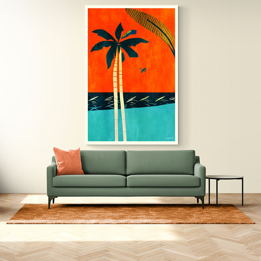 Barbados Sunset Wall Art