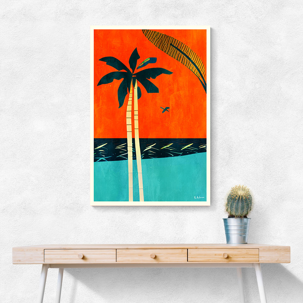 Barbados Sunset Wall Art