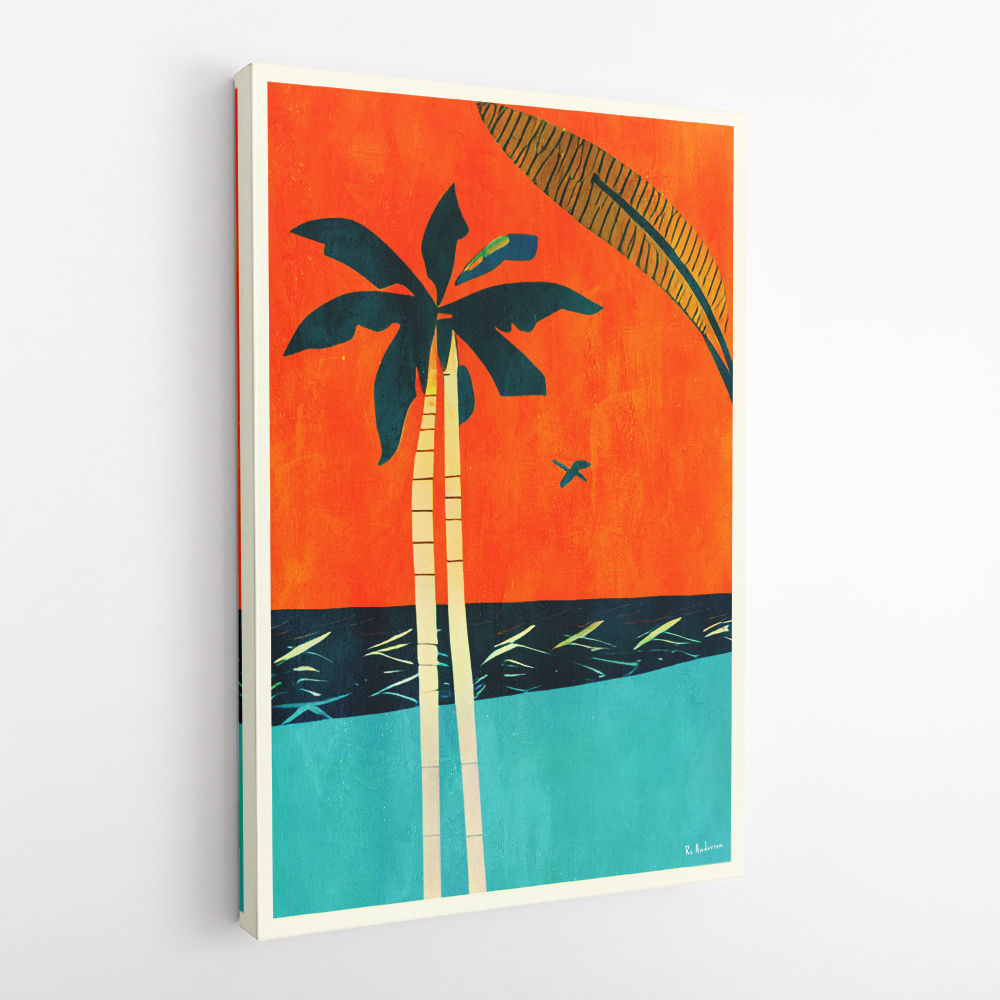 Barbados Sunset Wall Art