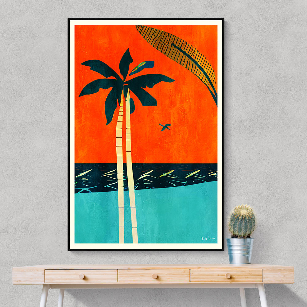 Barbados Sunset Wall Art