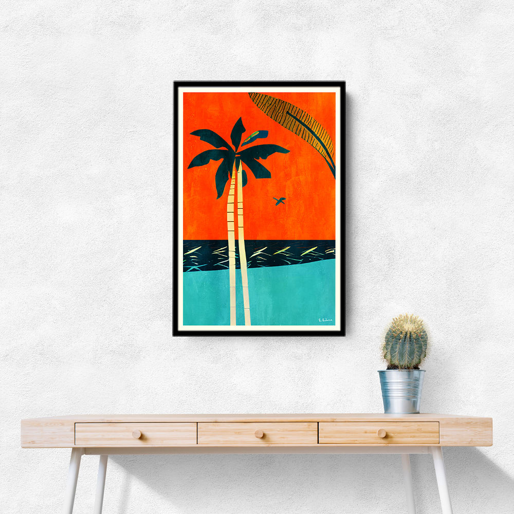 Barbados Sunset Wall Art