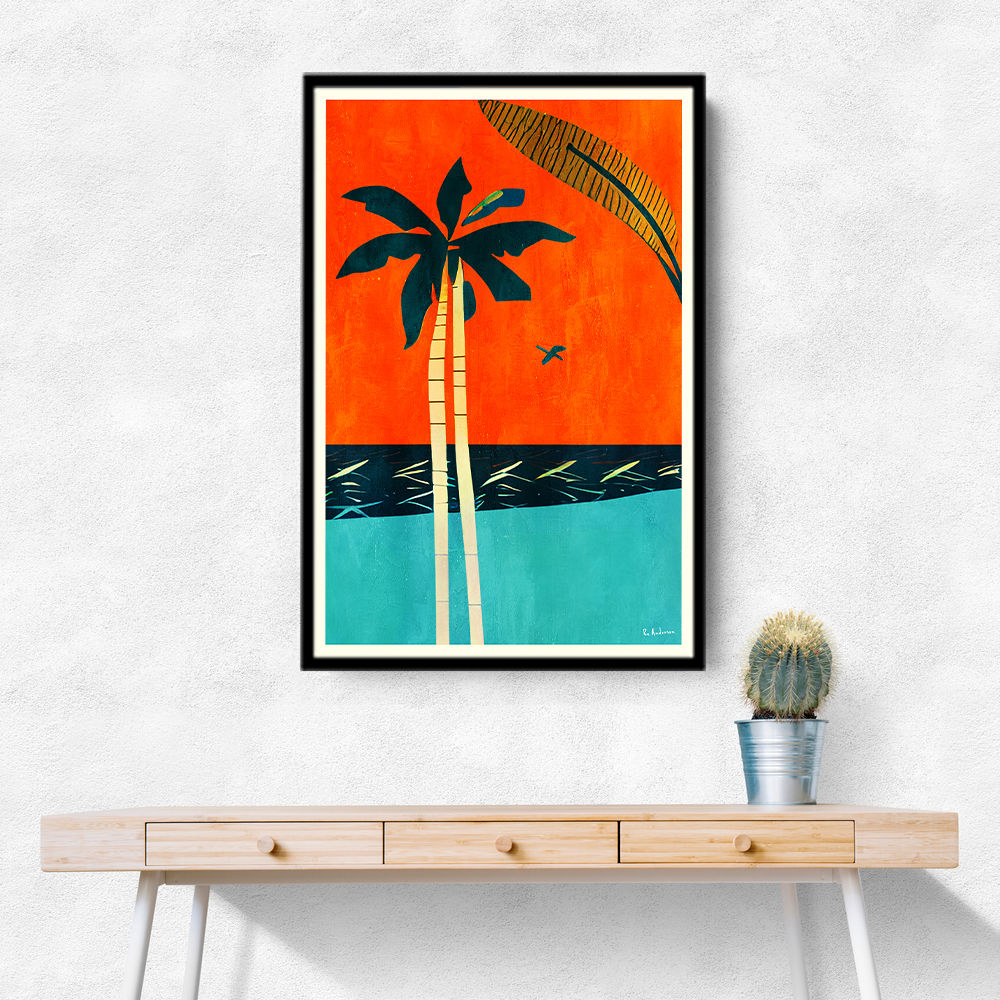 Barbados Sunset Wall Art