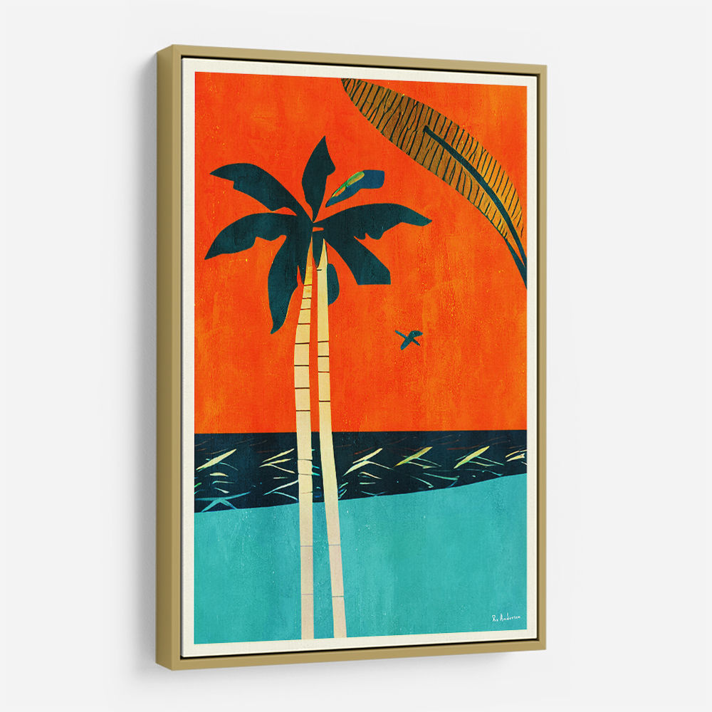 Barbados Sunset Wall Art