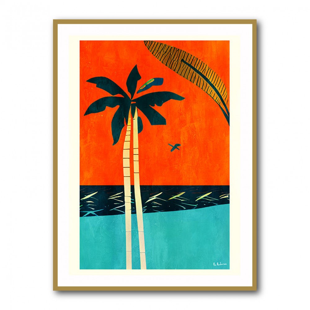 Barbados Sunset Wall Art