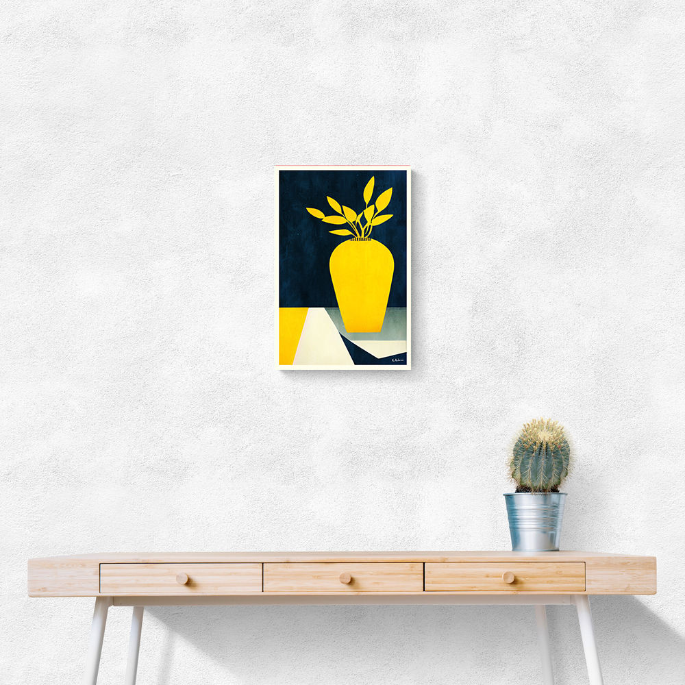 Les Fleurs Jaunes Wall Art