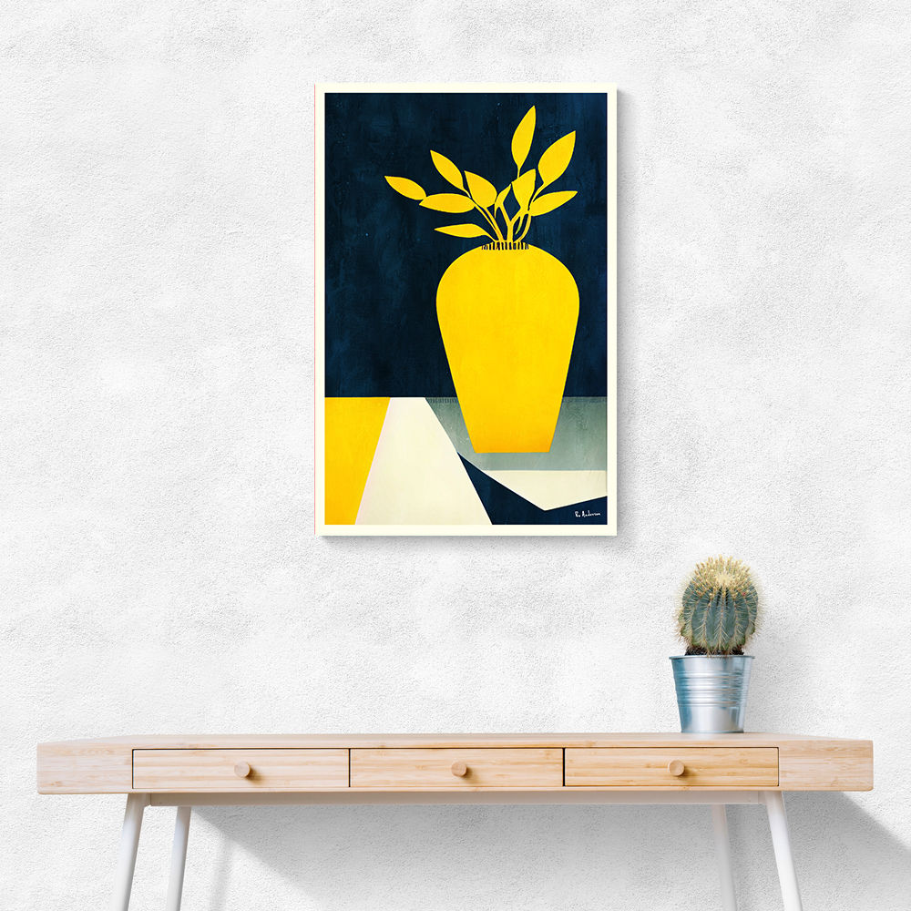 Les Fleurs Jaunes Wall Art