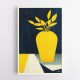 Les Fleurs Jaunes Wall Art