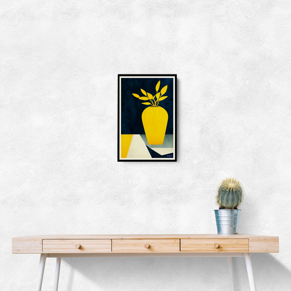 Les Fleurs Jaunes Wall Art