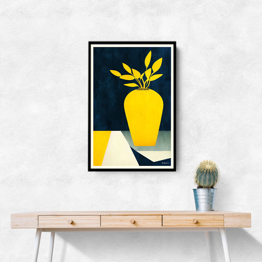 Les Fleurs Jaunes Wall Art