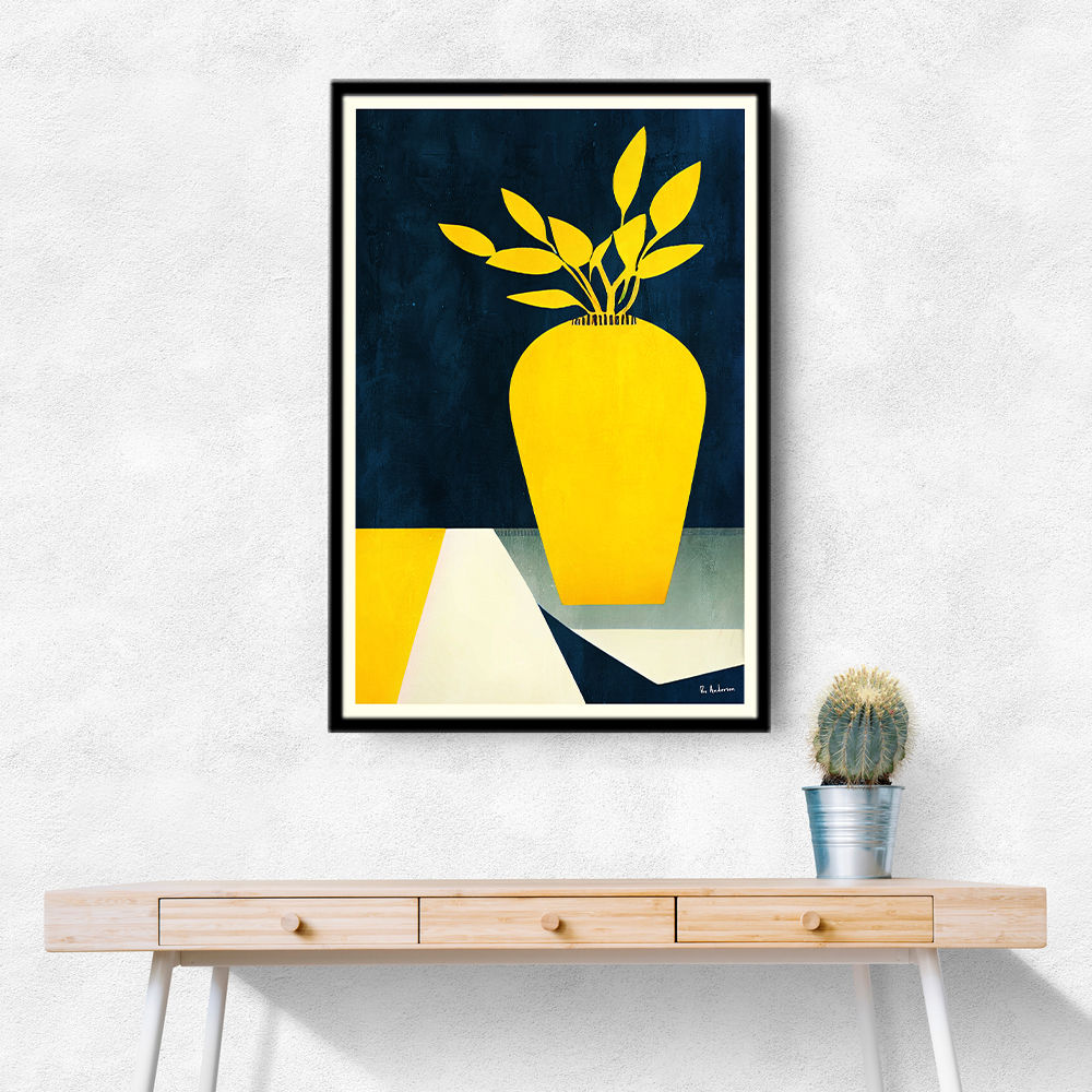 Les Fleurs Jaunes Wall Art