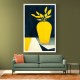 Les Fleurs Jaunes Wall Art