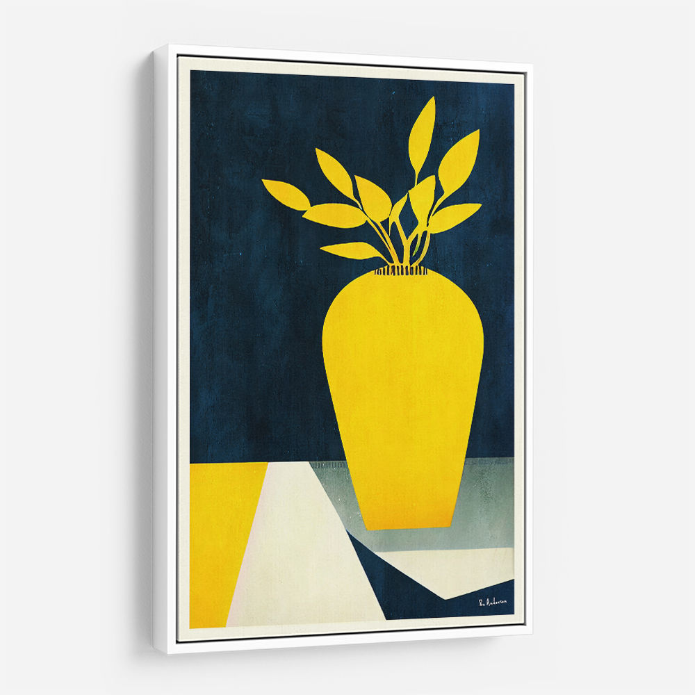 Les Fleurs Jaunes Wall Art