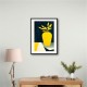 Les Fleurs Jaunes Wall Art