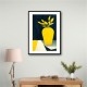 Les Fleurs Jaunes Wall Art