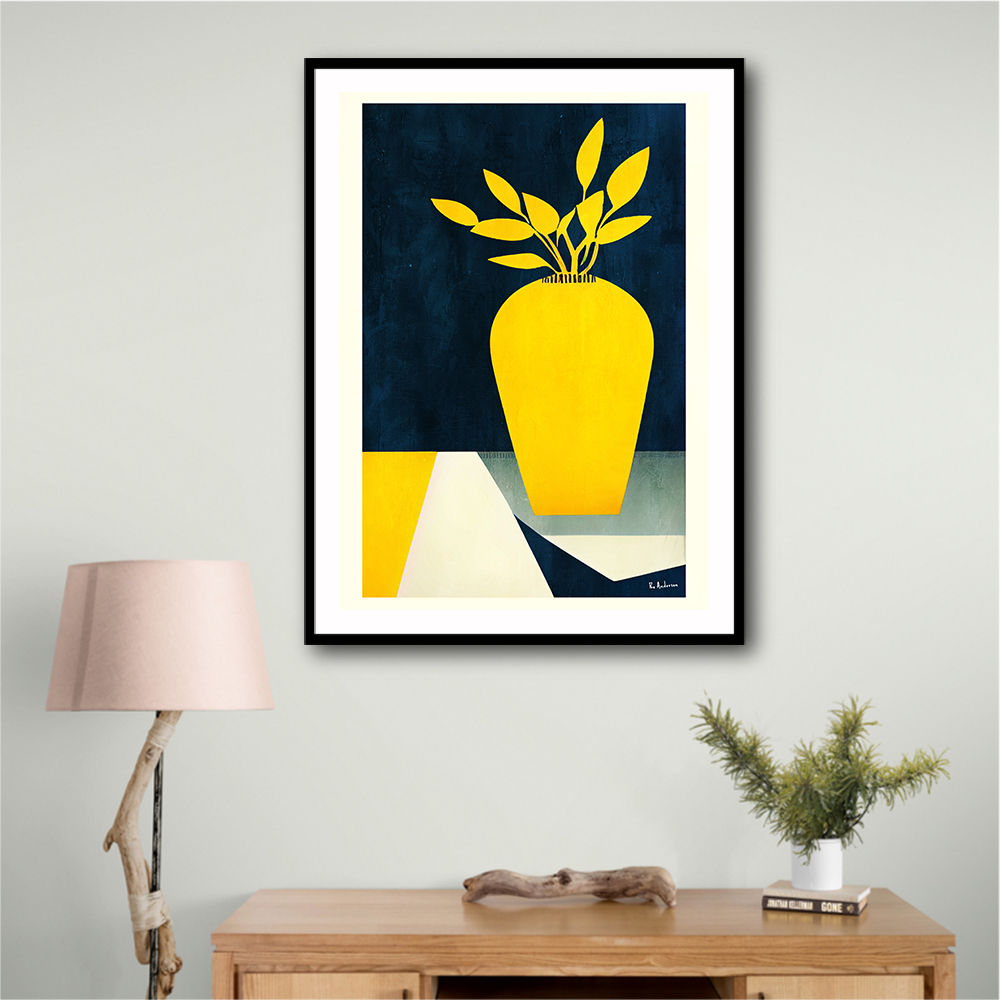 Les Fleurs Jaunes Wall Art