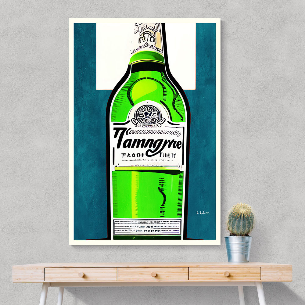 Vintage Gin A Some Tonic Wall Art