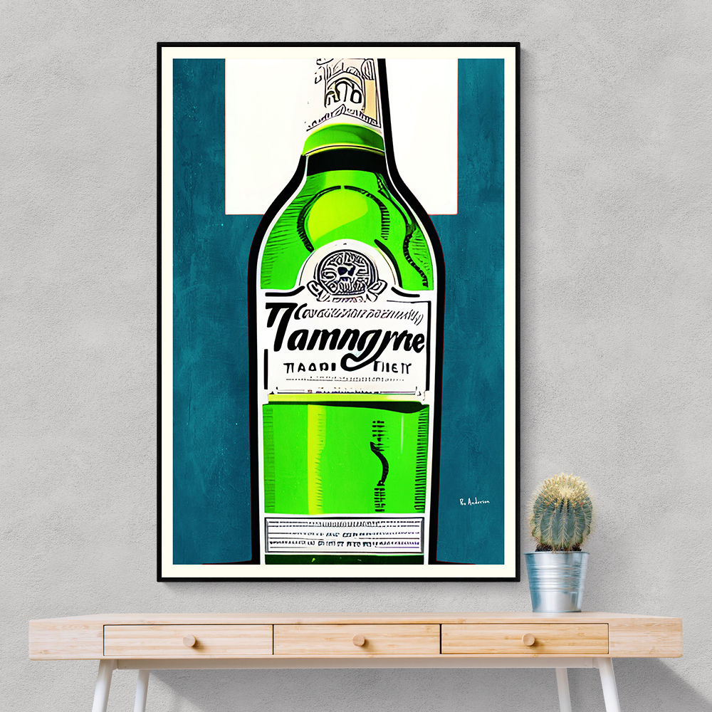 Vintage Gin A Some Tonic Wall Art