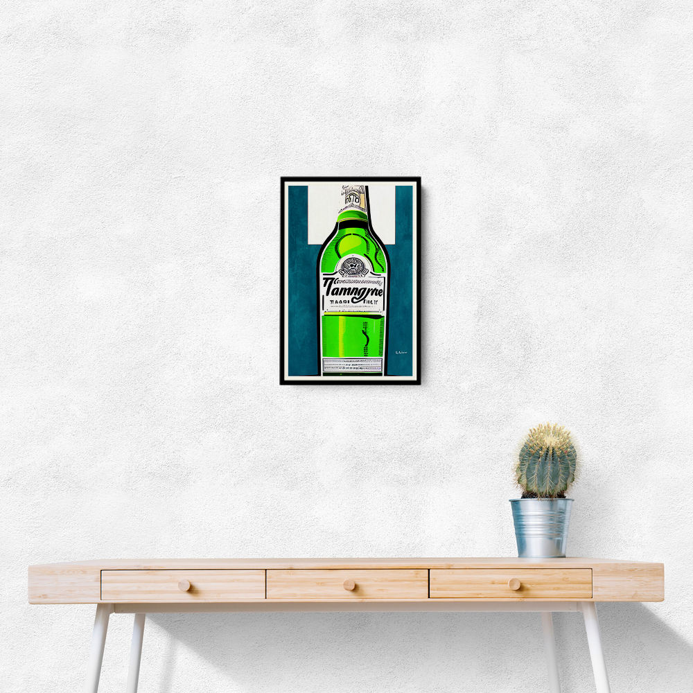 Vintage Gin A Some Tonic Wall Art