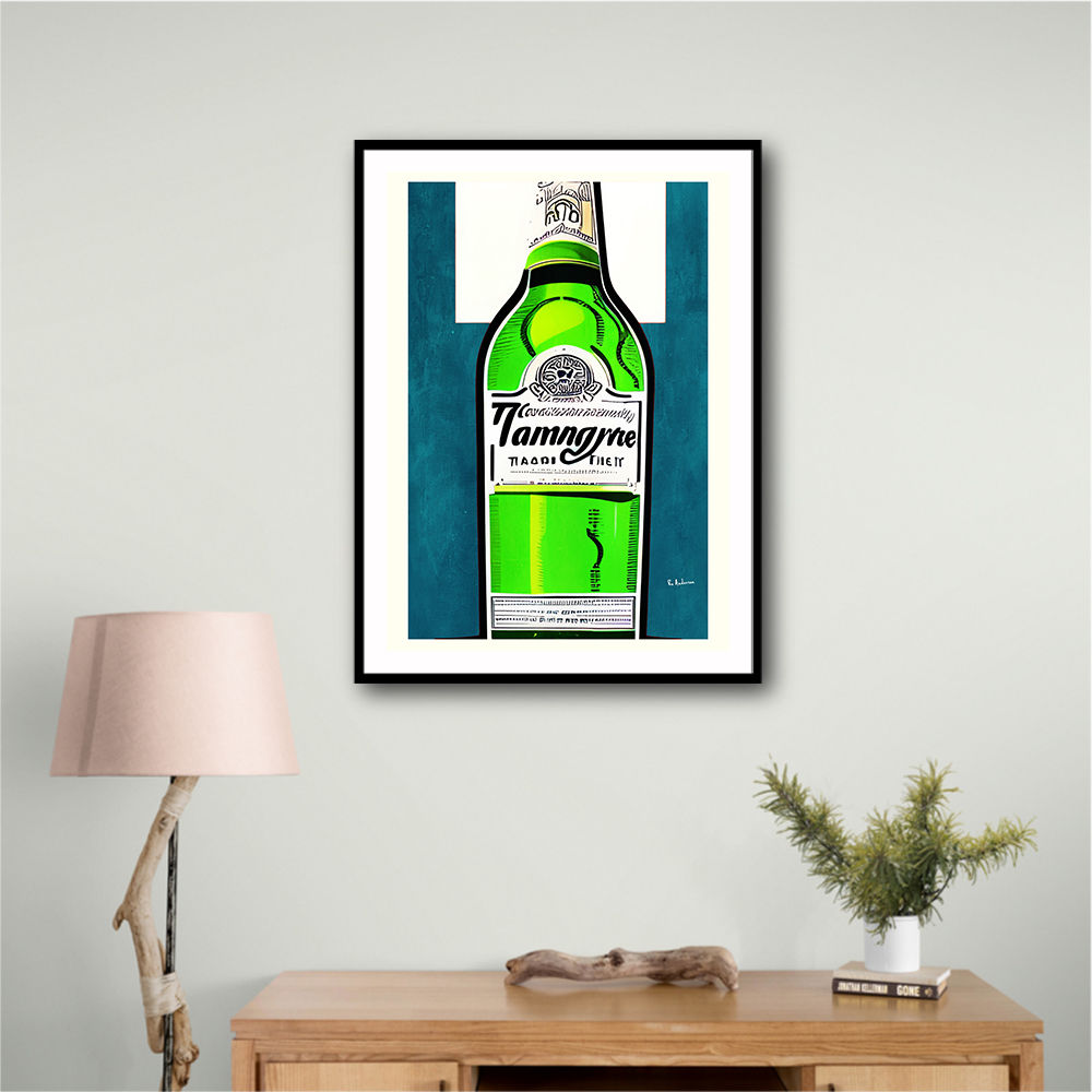 Vintage Gin A Some Tonic Wall Art