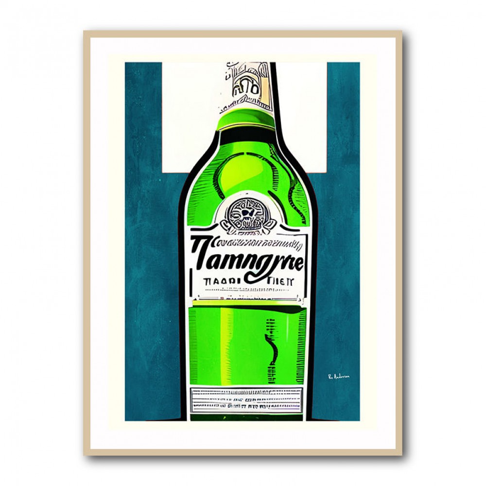 Vintage Gin A Some Tonic Wall Art