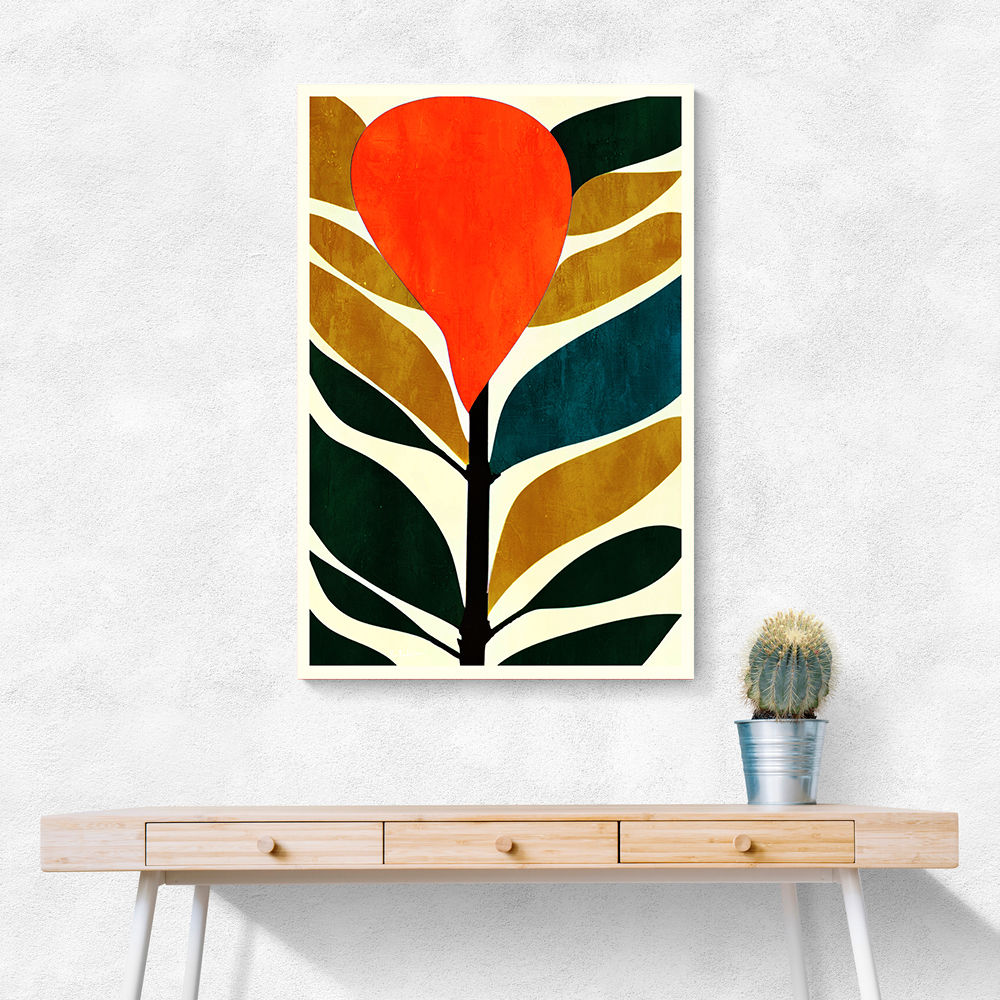 Abstract Flower No.3 Wall Art