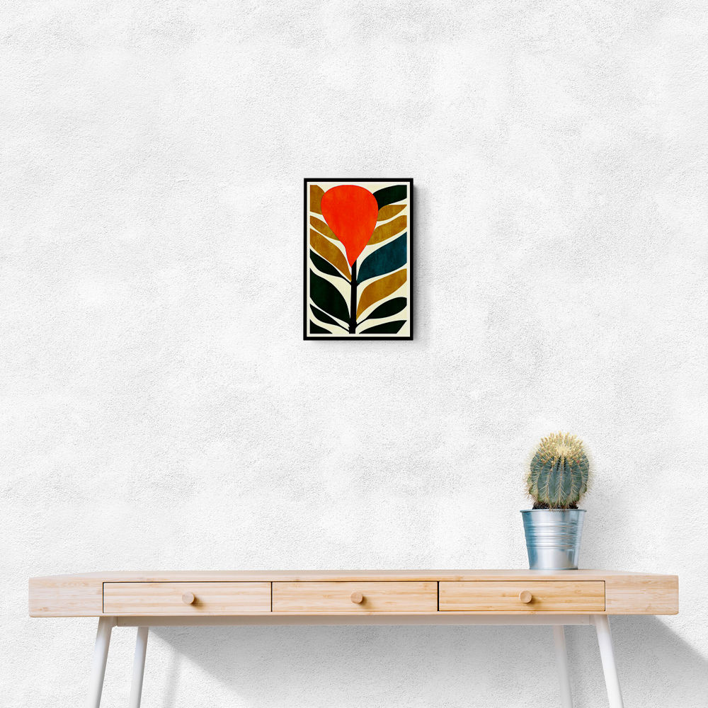 Abstract Flower No.3 Wall Art