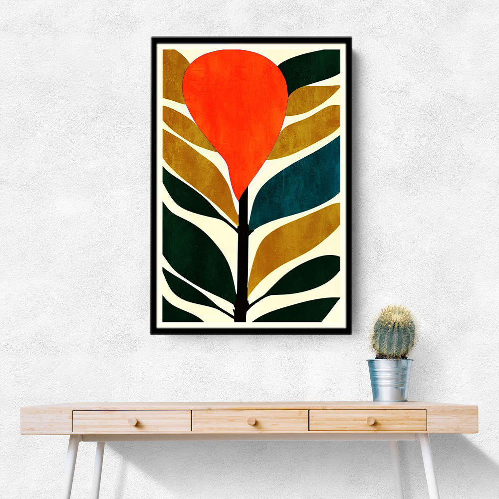 Abstract Flower No.3 Wall Art