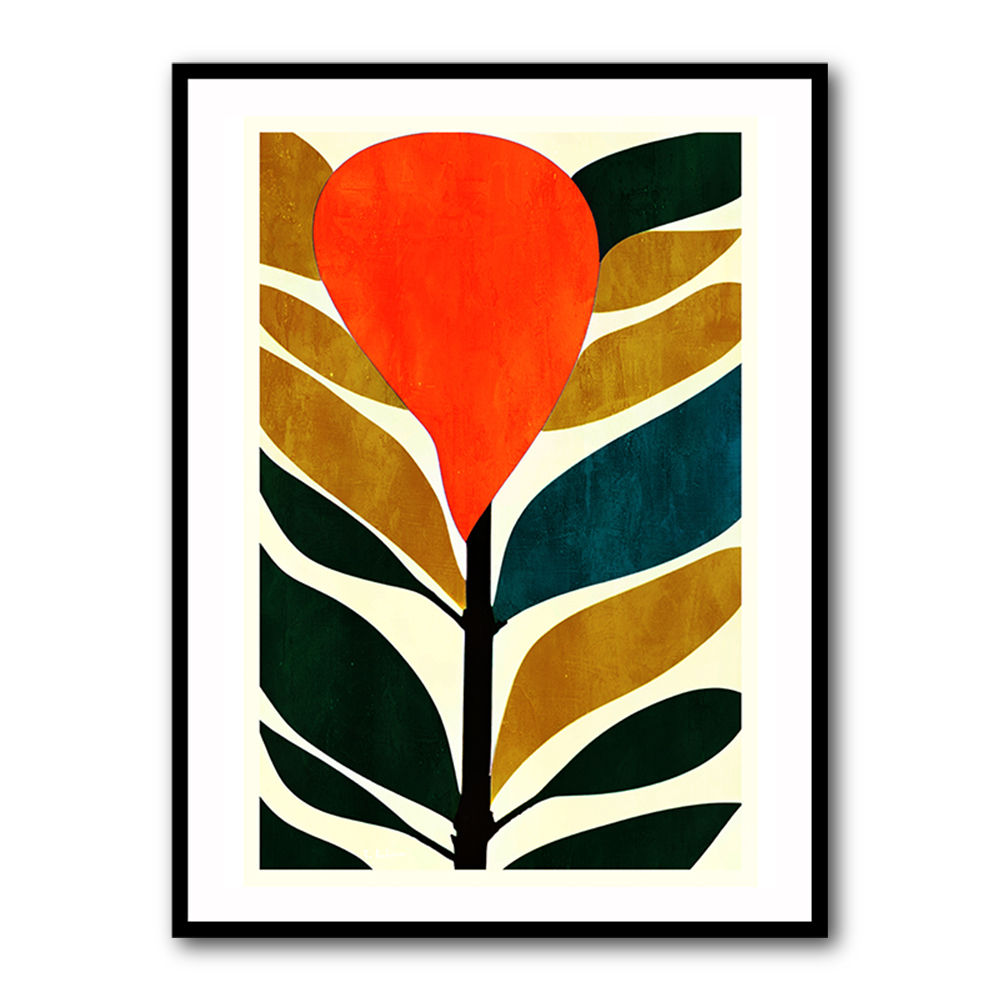 Abstract Flower No.3 Wall Art