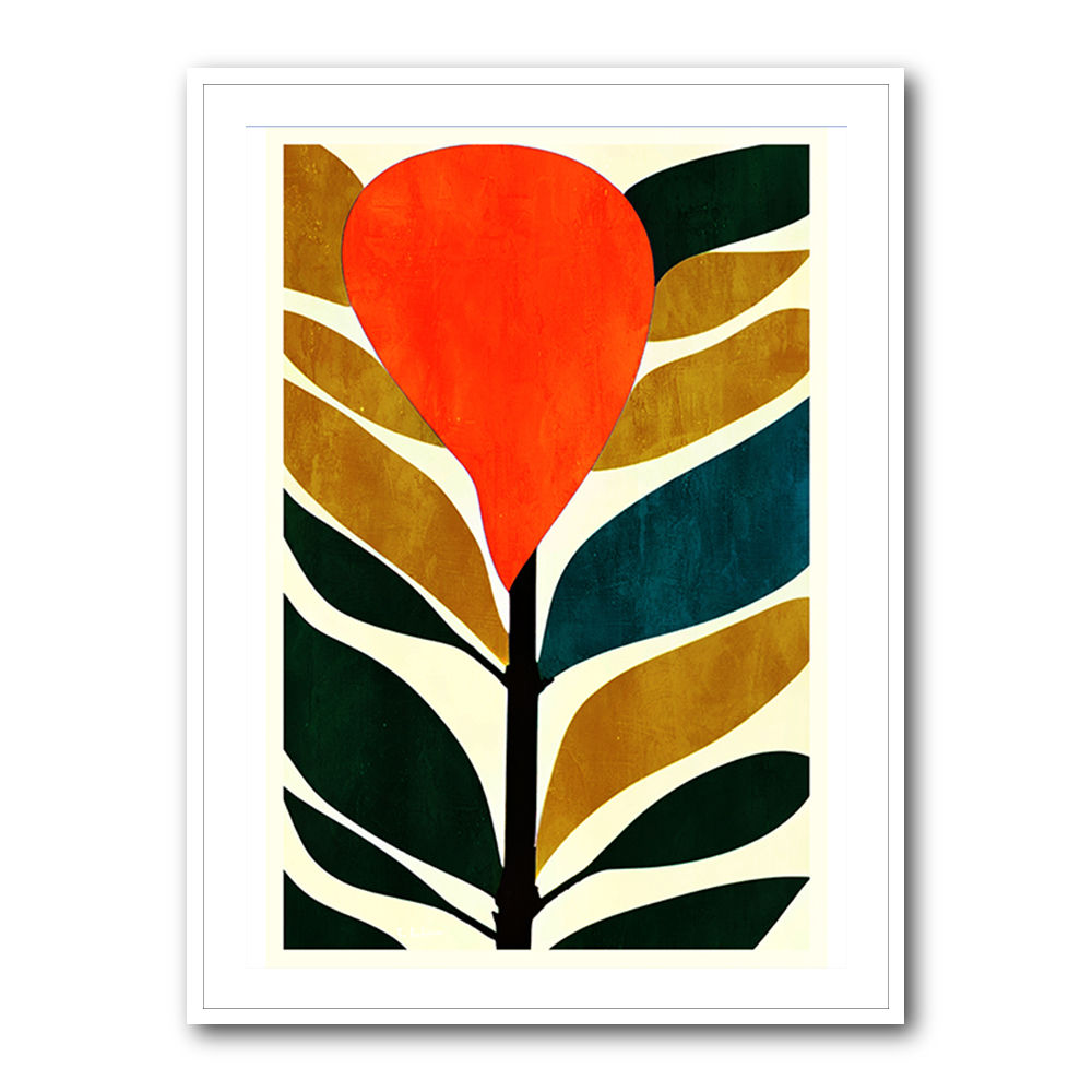 Abstract Flower No.3 Wall Art