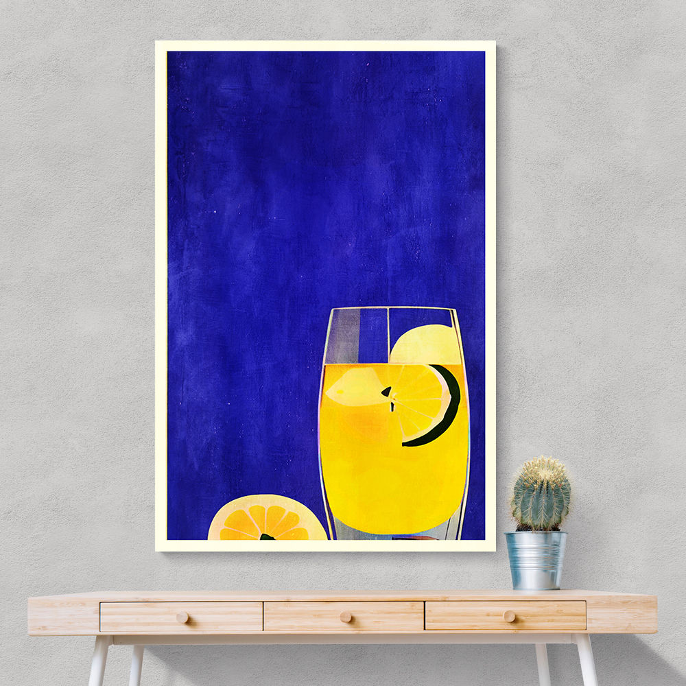 Ice Cold Lemonade Wall Art