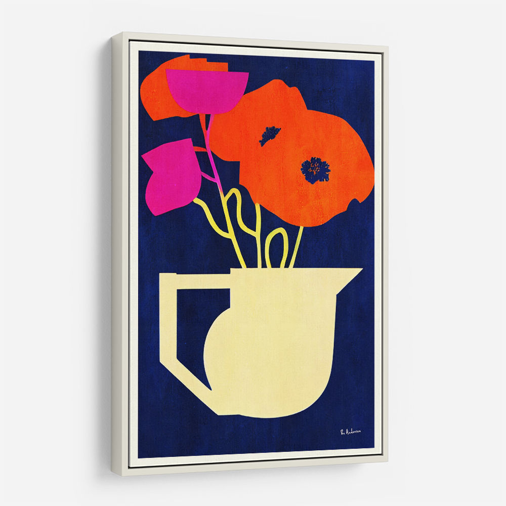 Bright A Sunny Poppies Wall Art