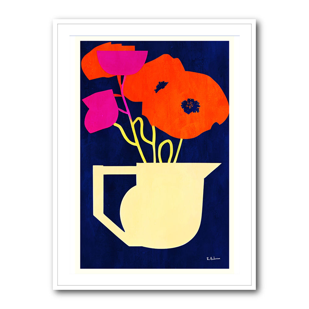 Bright A Sunny Poppies Wall Art