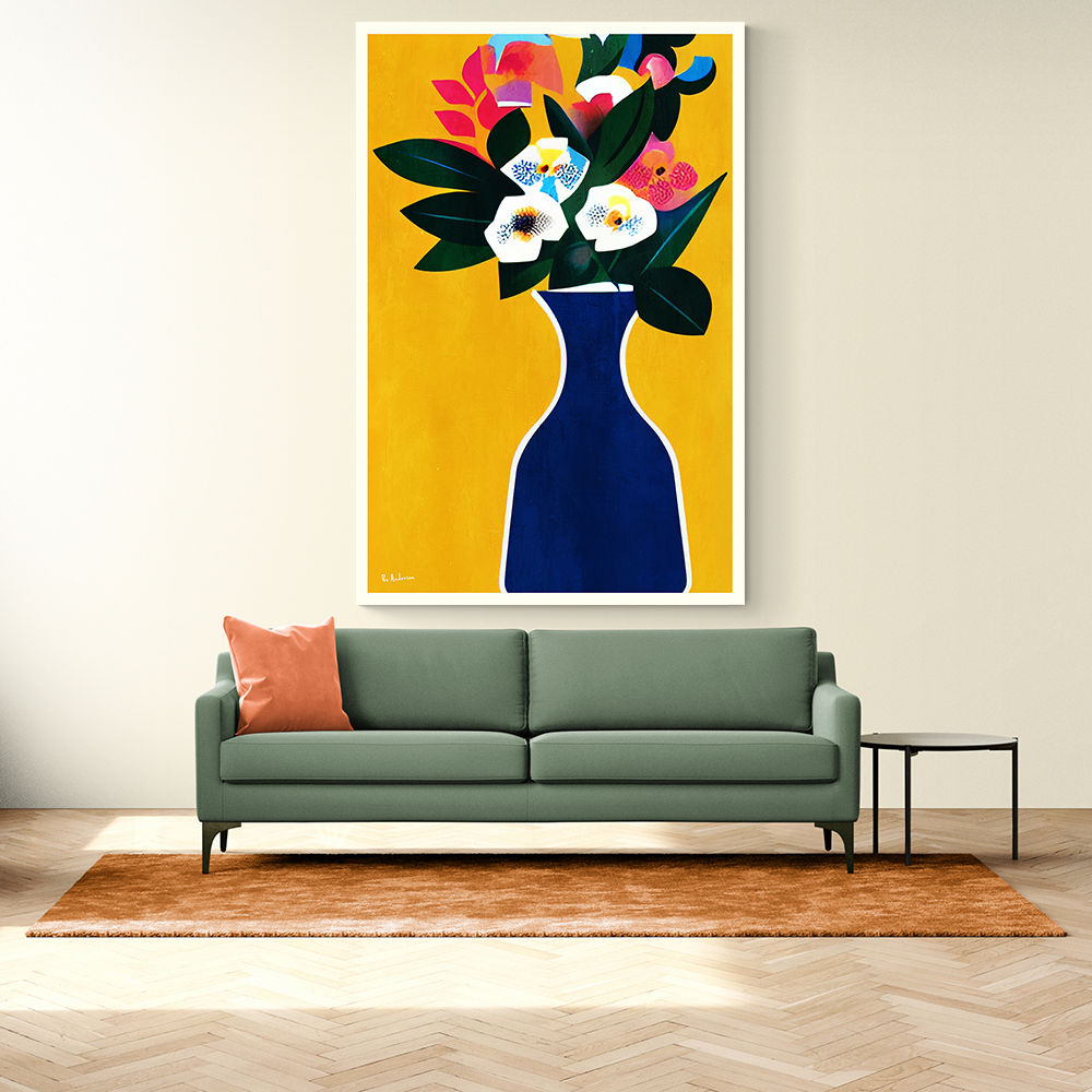 Sunshine Flowers Wall Art