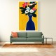 Sunshine Flowers Wall Art