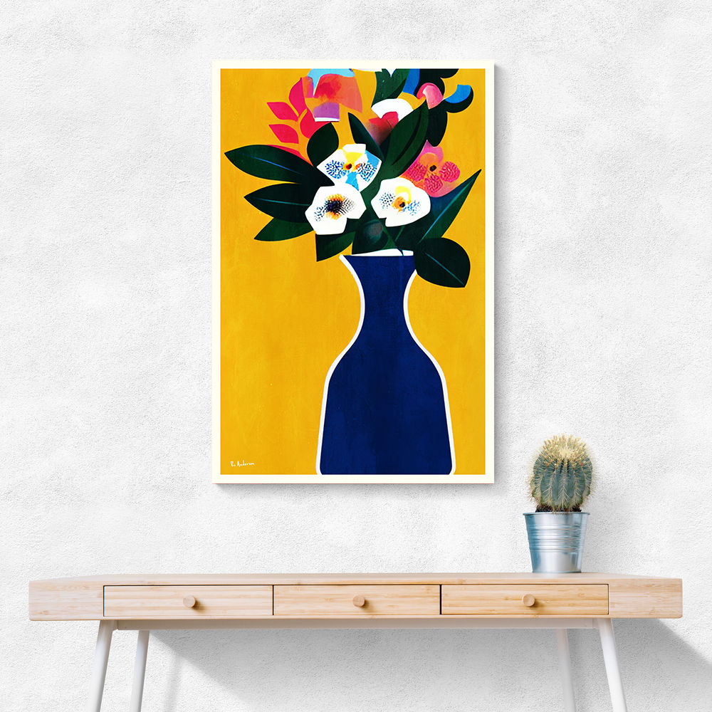 Sunshine Flowers Wall Art