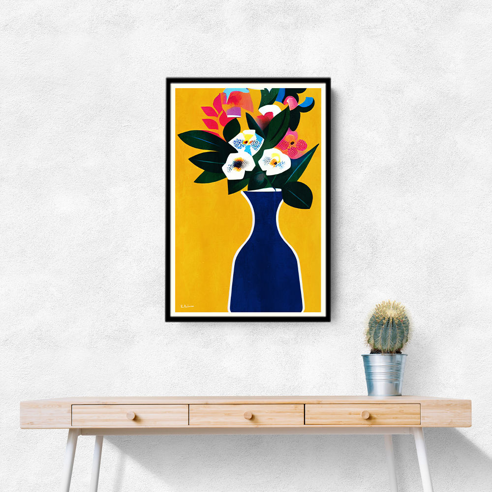 Sunshine Flowers Wall Art