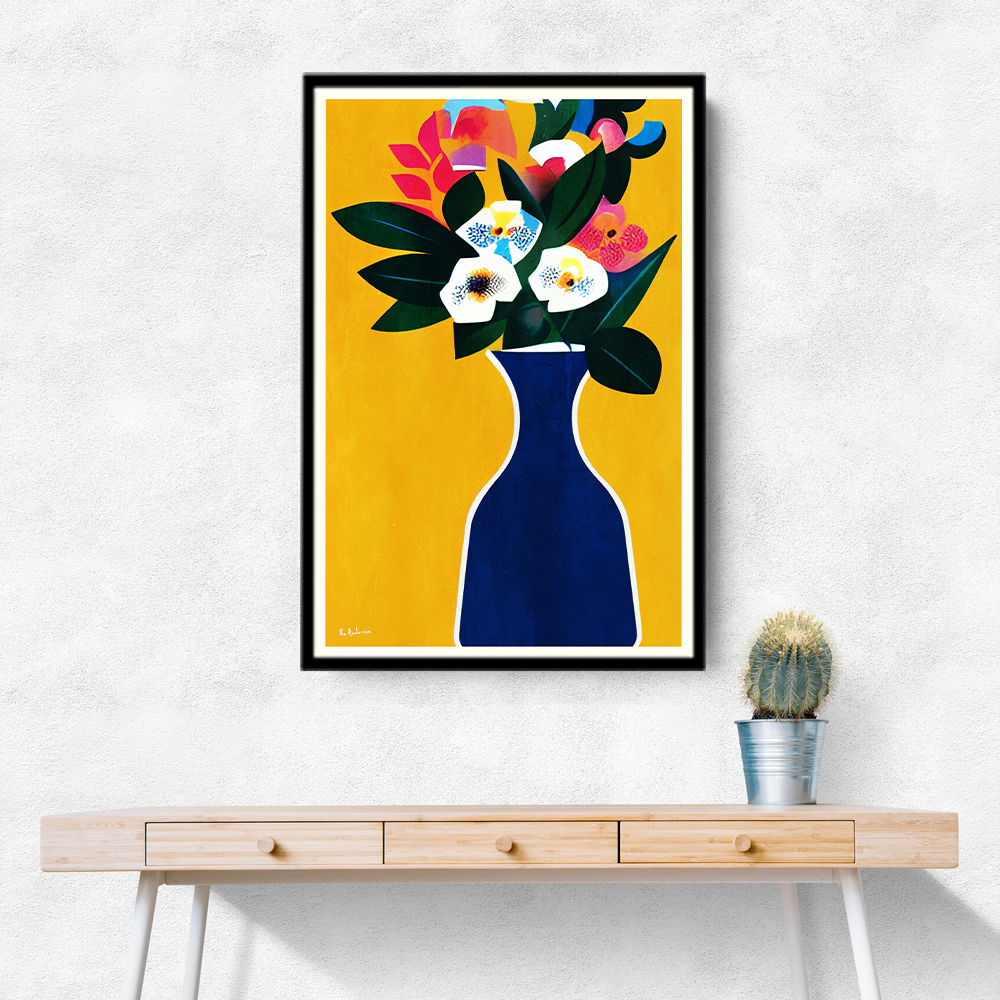 Sunshine Flowers Wall Art