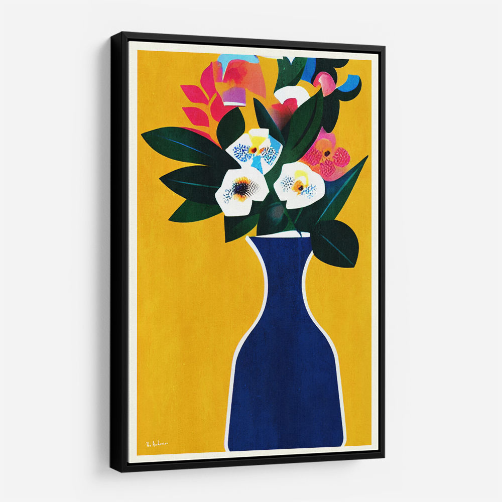 Sunshine Flowers Wall Art