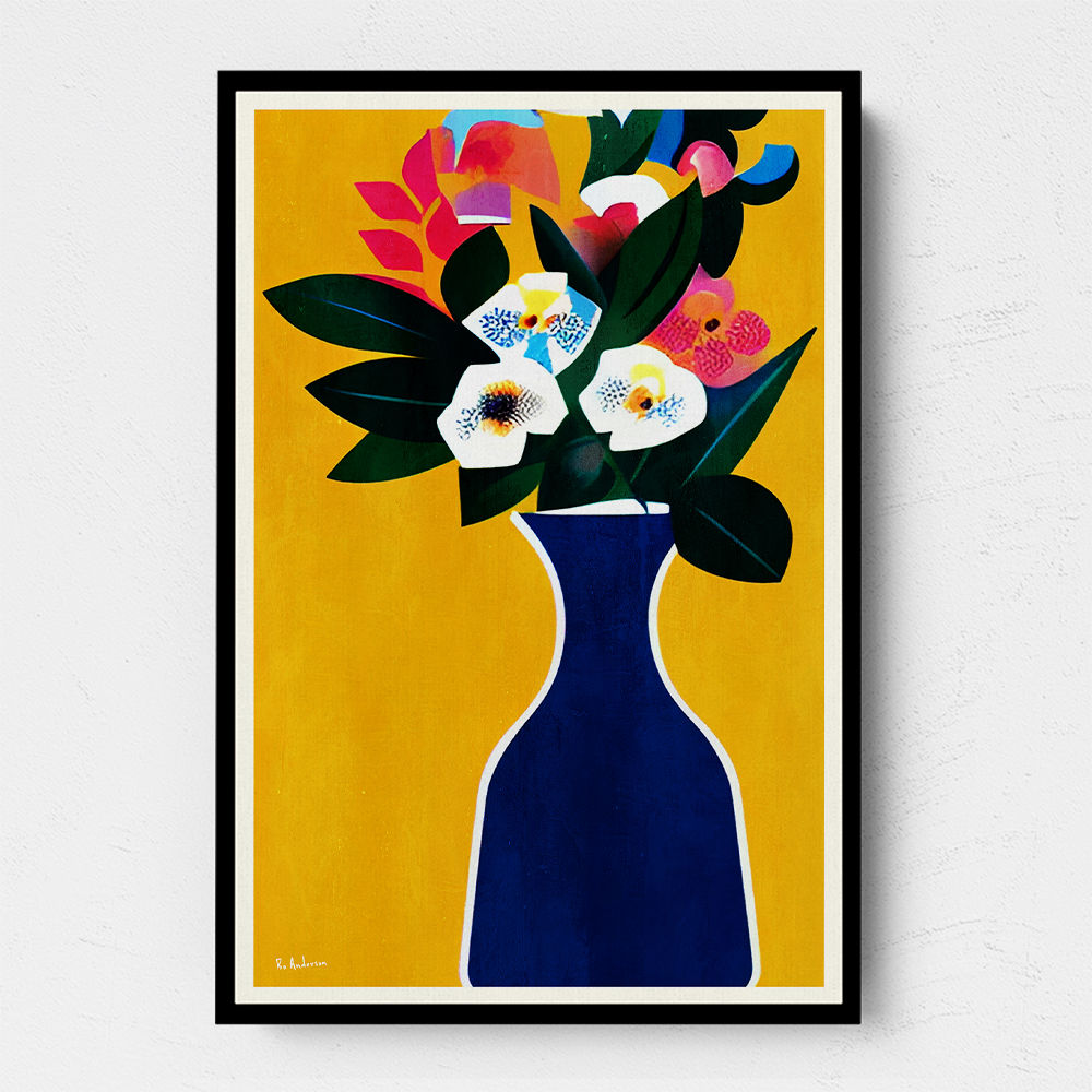 Sunshine Flowers Wall Art