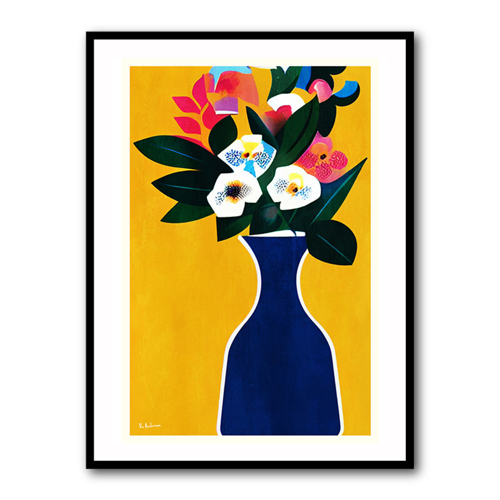 Sunshine Flowers Wall Art