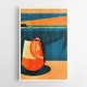 Negroni At Sunset Wall Art