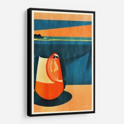 Negroni At Sunset Wall Art