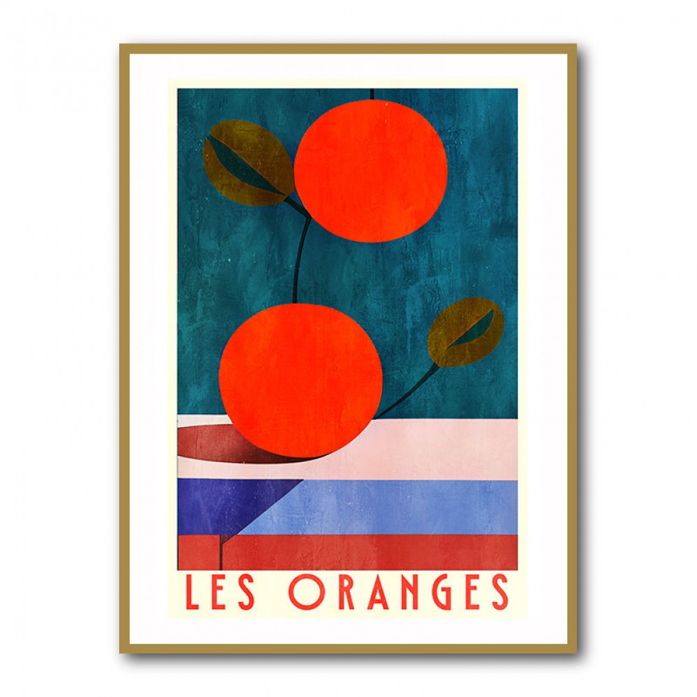 Les Oranges Wall Art