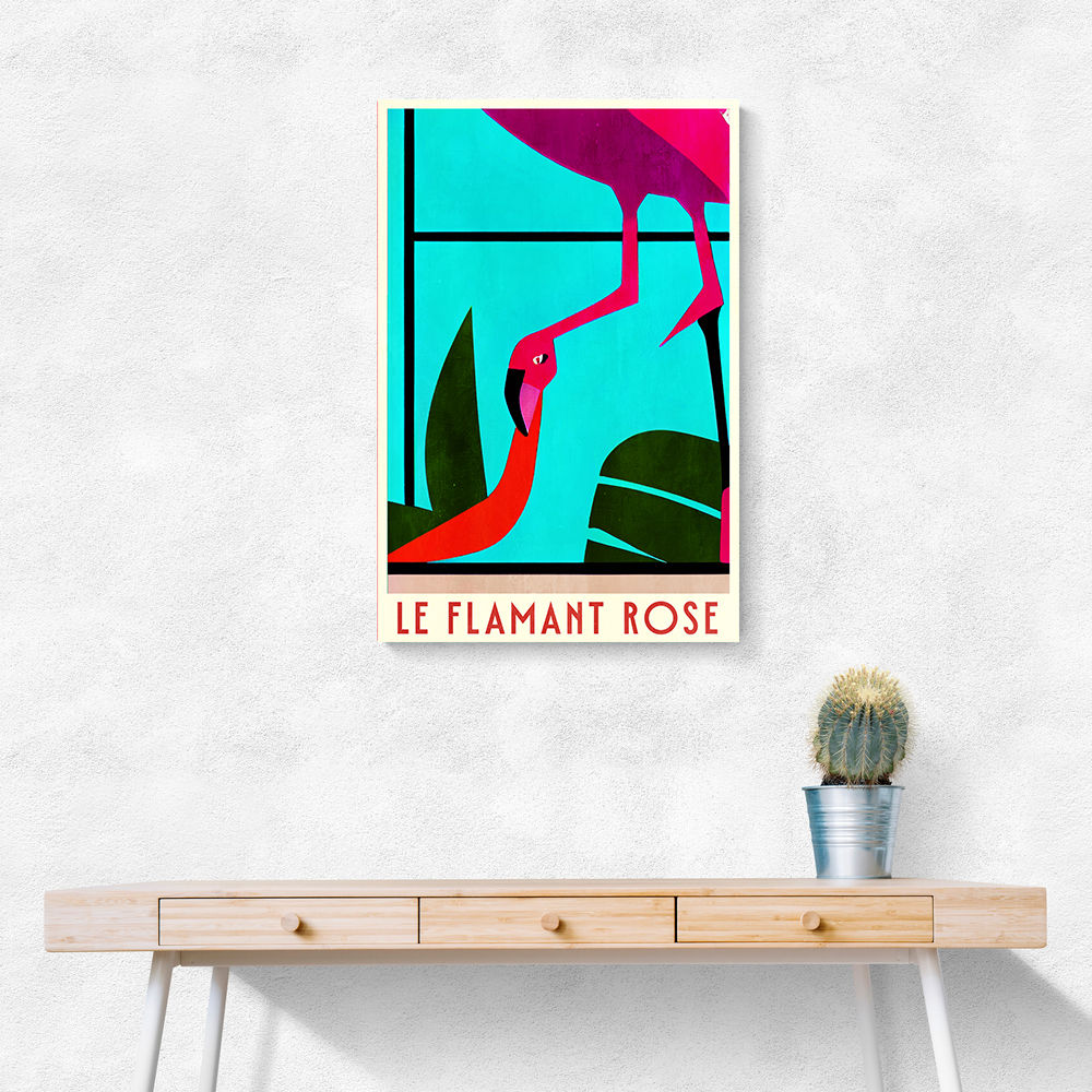 Le Flamant Rose Wall Art