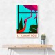 Le Flamant Rose Wall Art