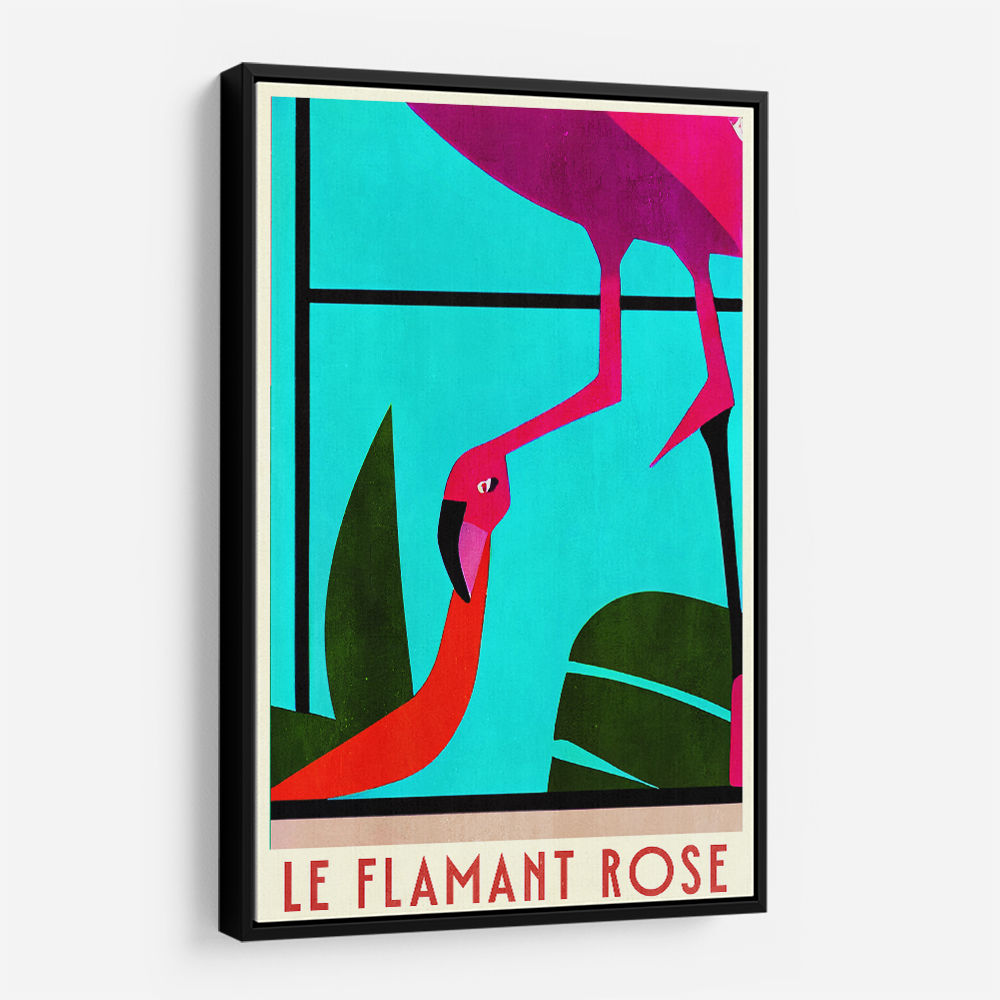 Le Flamant Rose Wall Art